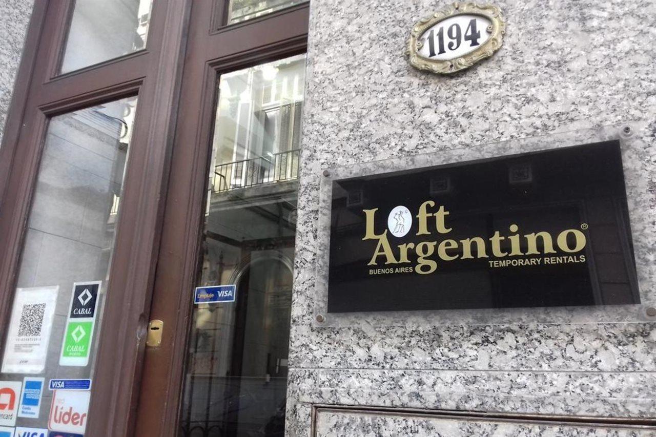 Aparthotel Loft Argentino Apart Buenos Aires Exterior foto